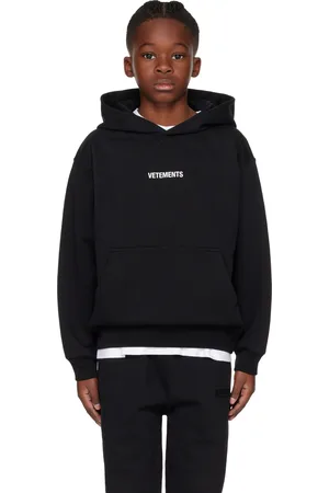Vetements Kids Logo Hoodie