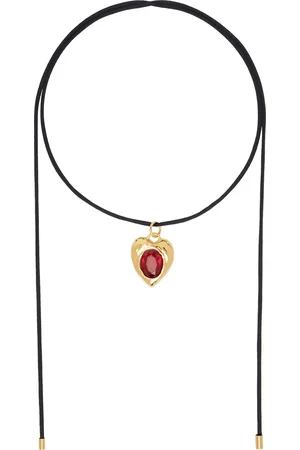 Mondo Mondo Black & Gold Pacha Cord Necklace