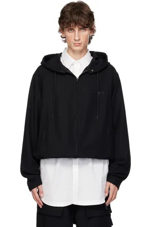 Y-3 Flannel Hood Jacket