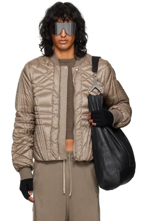 Rick Owens Moncler + Gray Megapenta Flight Bomber Jacket