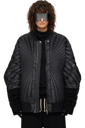 Rick Owens Moncler + Black Radiance Peter Bomber Jacket