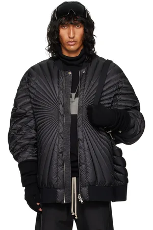 Rick Owens Moncler + Black Radiance Peter Bomber Jacket
