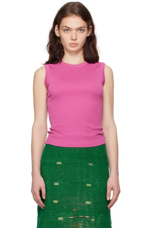 Flore Flore Pink Esmé Tank Top
