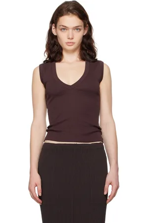 Flore Flore Brown Dewi Tank Top