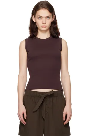 Flore Flore Brown Esmé Tank Top