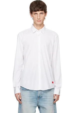 HUGO BOSS White Slim-Fit Shirt