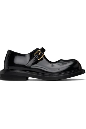 Moschino Black Mary Jane Olivia Loafers