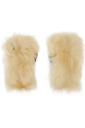 Moose Knuckles Beige Arctic Mittens