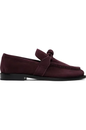 Bottega Veneta Purple Astaire Loafers