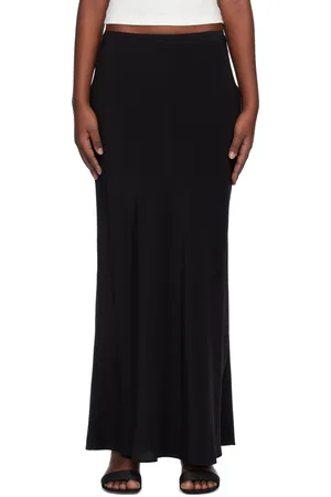 MATTEAU Bias Elastic Midi Skirt