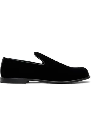 J.W.Anderson Black Velvet Loafers