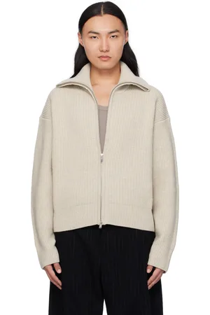 STUDIO NICHOLSON Beige Sandos Knit Jacket