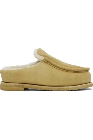 J.W.Anderson Tan Nubuck Mules
