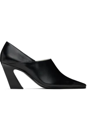 Bottega Veneta Black Lewis Heels