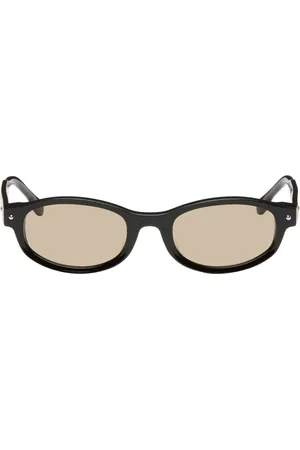 BONNIE CLYDE Black & Brown Roller Coaster Sunglasses