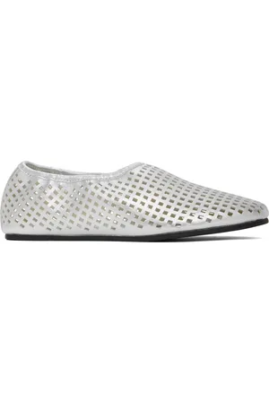 St Agni Perforated Ballerina Flats