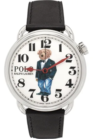 Ralph Lauren Black Bear Denim Tux Watch
