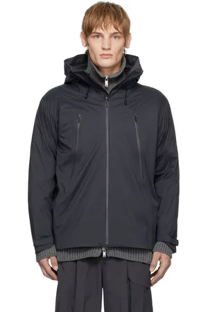 Descente Gray Hard Shell Jacket