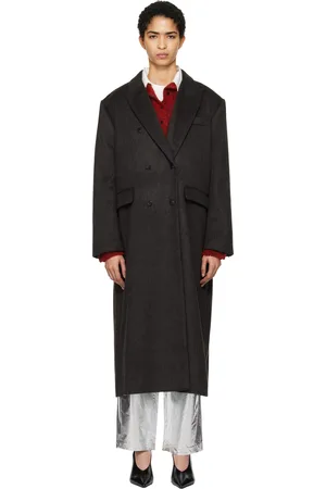 CORDERA Brown Wool Long Coat