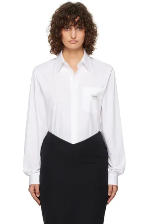 COPERNI Cotton Poplin Shirt Bodysuit