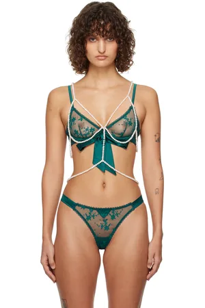 FLEUR DU MAL White Pearl Body Harness