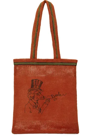 BODE Orange Netting Tote
