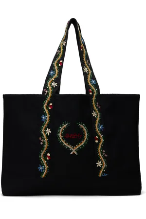 BODE Black Alpineflower Tote