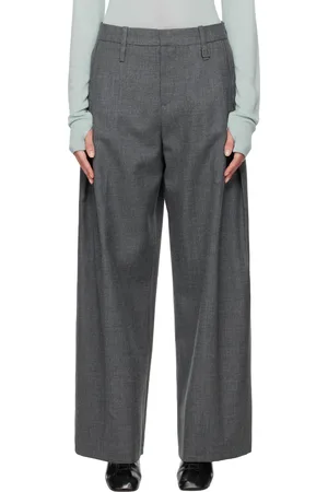 WOOYOUNGMI Gray Wool Trousers