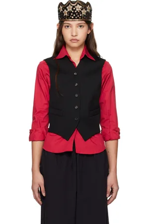 BODE Black Riding Twill Waistcoat