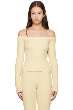 DANIELLE GUIZIO Off-White Mia Top