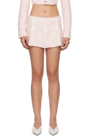 DANIELLE GUIZIO Pink Emory Miniskirt
