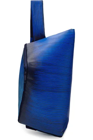 Issey Miyake Blue Ronan Bouroullec Edition RB_All Over Layer Print Bag