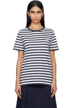 A.P.C. White & Navy Standard 