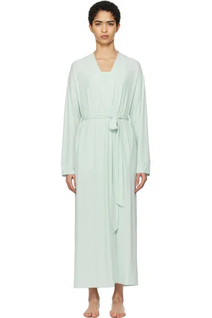 SKIMS Blue Soft Lounge Long Robe