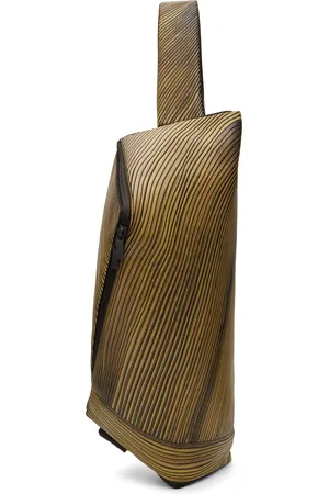Issey Miyake Brown Ronan Bouroullec Edition RB_All Over Layer Print Bag