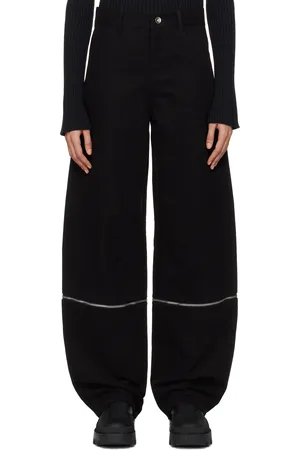 Moncler Moncler x Willow Smith Black Canvas Trousers