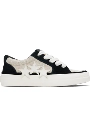 AMIRI Black & Off-White Sunset Skate Low Sneakers