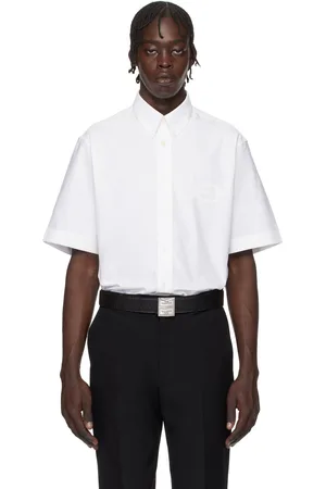 Givenchy White Short Sleeve Shirt