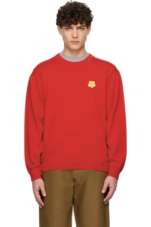 Kenzo Red Paris Boke Flower Sweater