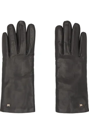 Max Mara Gray Splato Gloves