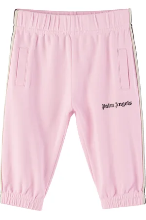 Palm Angels Baby Pink Stripe Lounge Pants