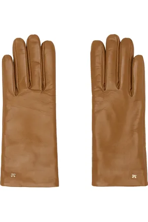 Max Mara Tan Splato Gloves