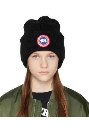 Canada Goose Kids Black Arctic Beanie
