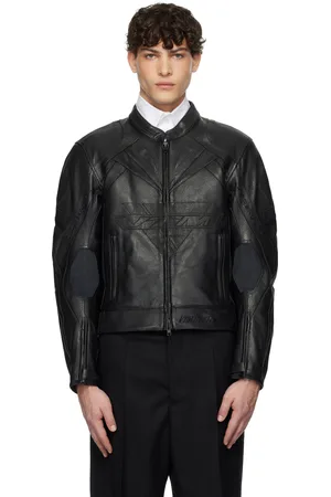 Vetements Pro Racing Leather Jacket