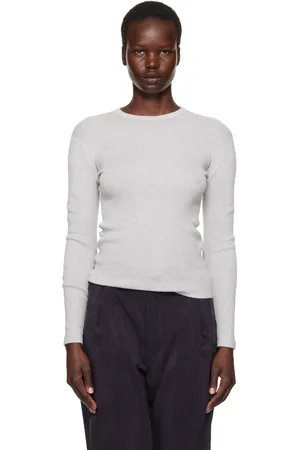 Lisa Yang Gray Vivian Long Sleeved T-shirt