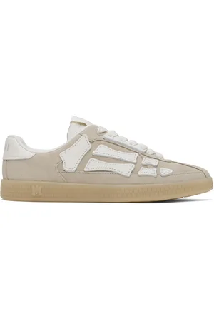AMIRI Beige Pacific Bones Sneakers