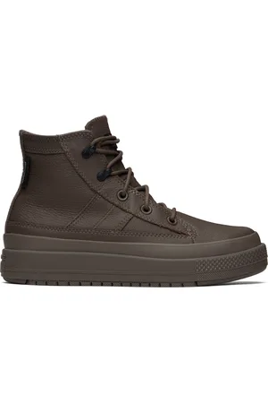 Converse Brown Chuck Taylor All Star Equip Waterproof High Top Sneakers