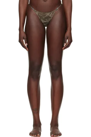 Diesel Khaki Savage X Fenty Edition Camo-Lace-String Thong