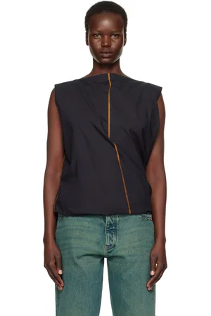 Baserange Black Turn Blouse