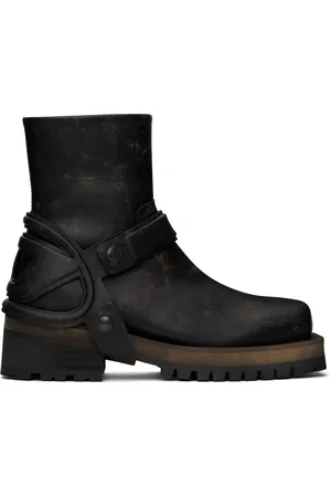 Diesel Brown D-Texan-Harness Boots